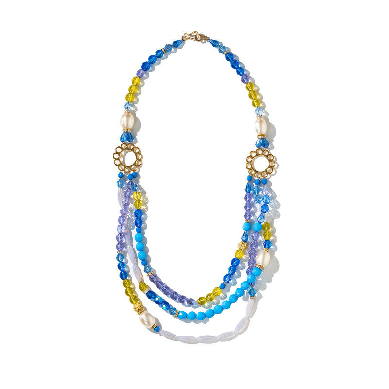 Multicolour Layered Necklace